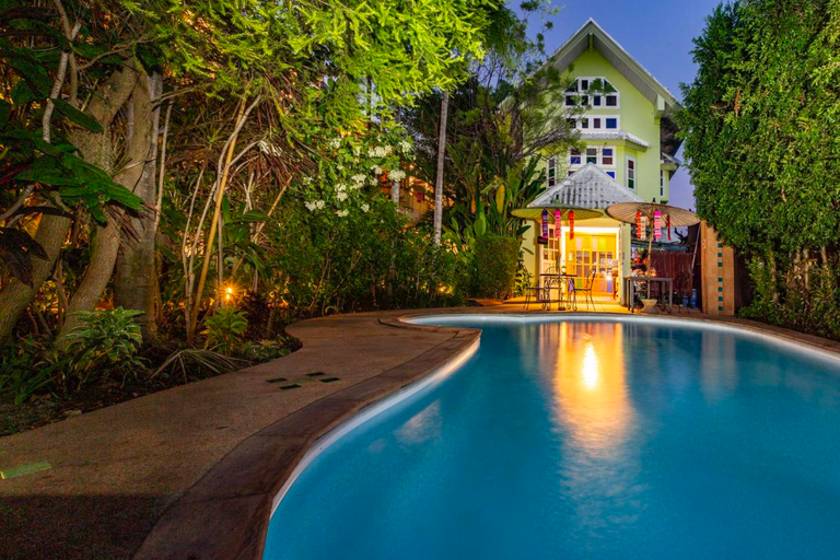 Swimming pool in The Twenty Lodge